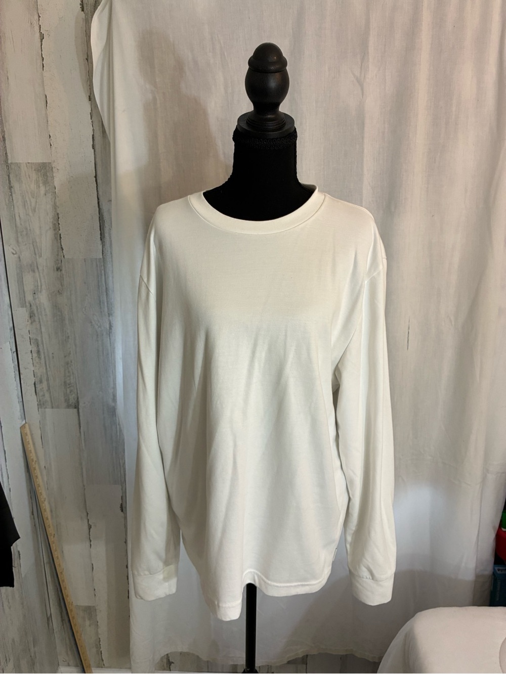 Hollister Crewneck Cooling Tee - White Sz L